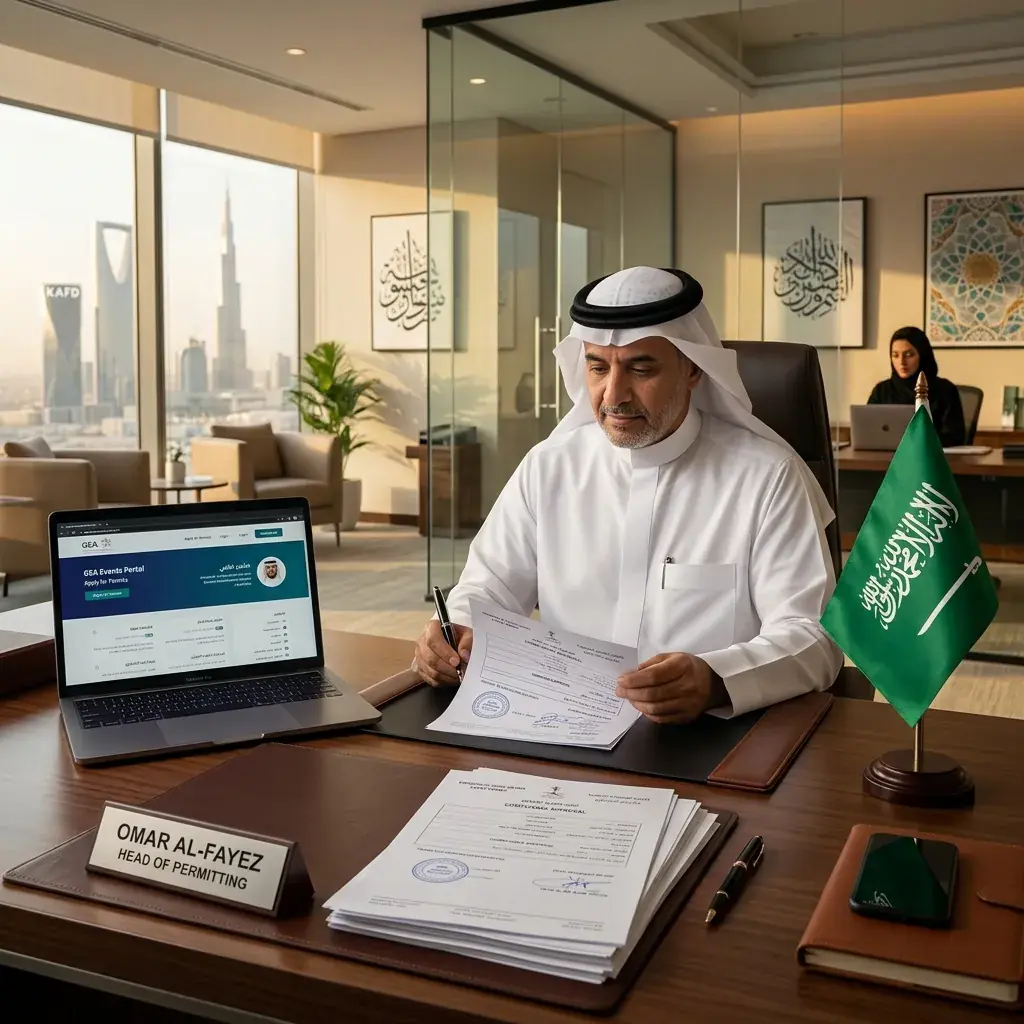 How to Get a GEA Event Permit in Saudi Arabia: Complete 2026 Guide