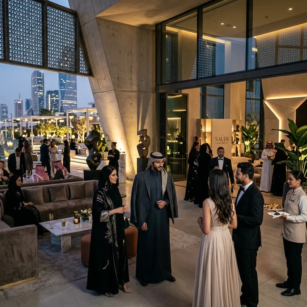 Elegant luxury event on the Arabian Gulf coast — premium event management in Dammam & Al-Khobar, Eastern Province