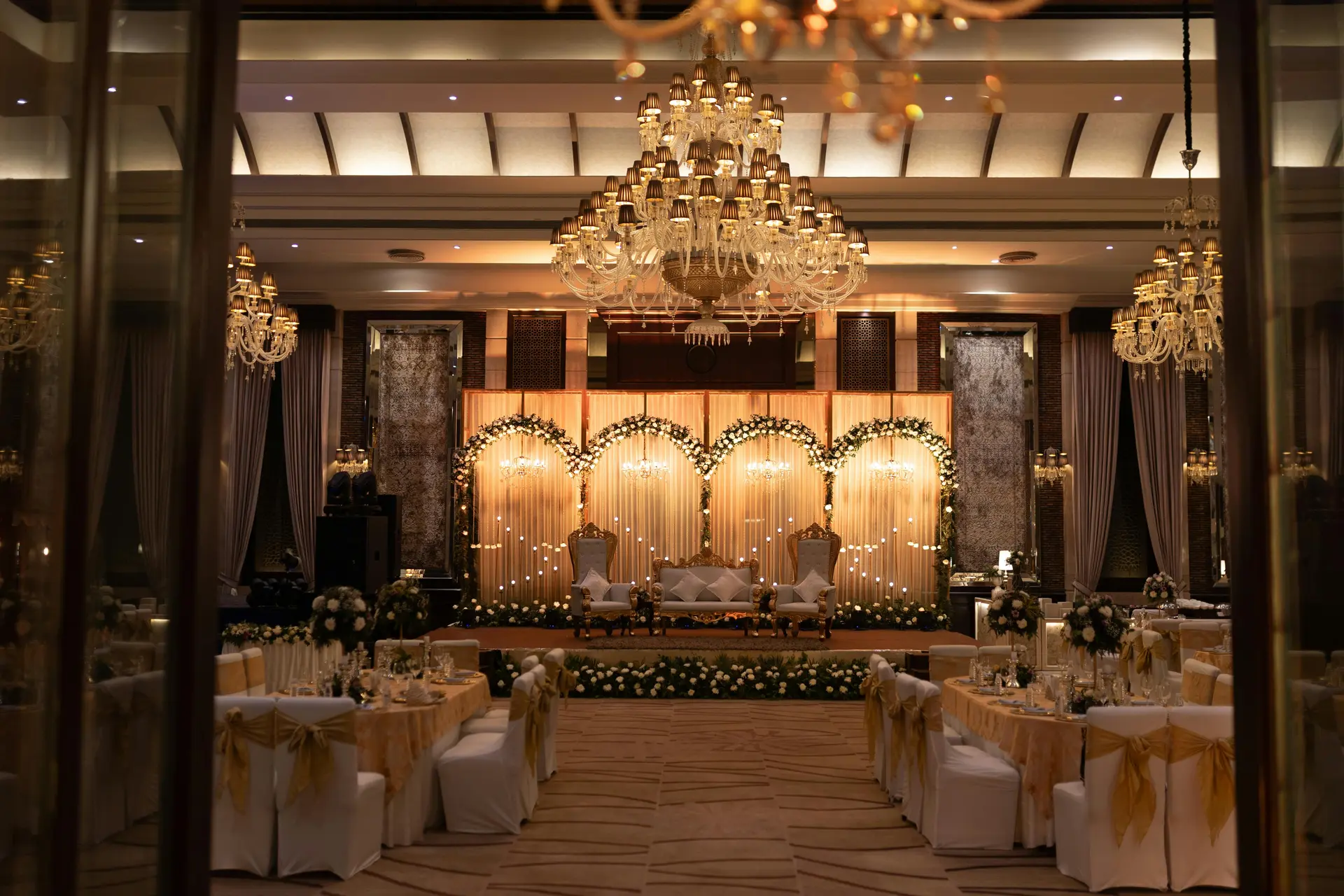 Luxury reception hall in Riyadh